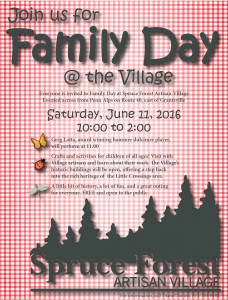 spruce village family day