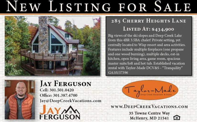 New Listing 285 Cherry Heights Lane