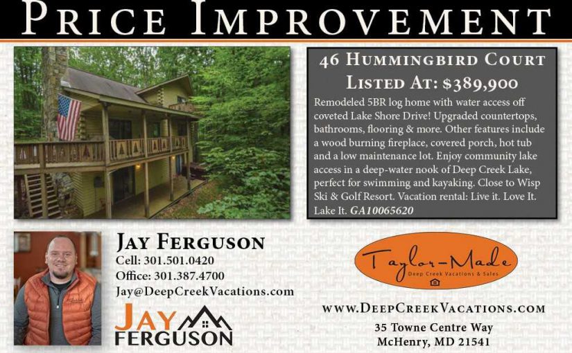 46 Hummingbird Court Price Improvement