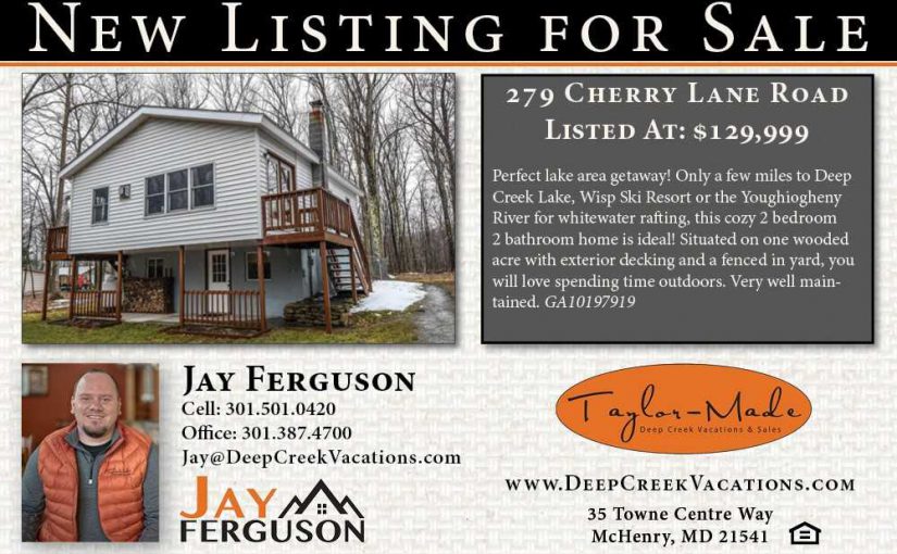 New Listing 279 Cherry Lane Road