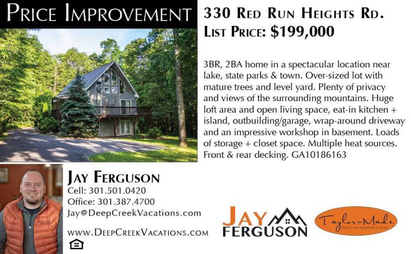 330 Red Run Heights Rd. Price Drop